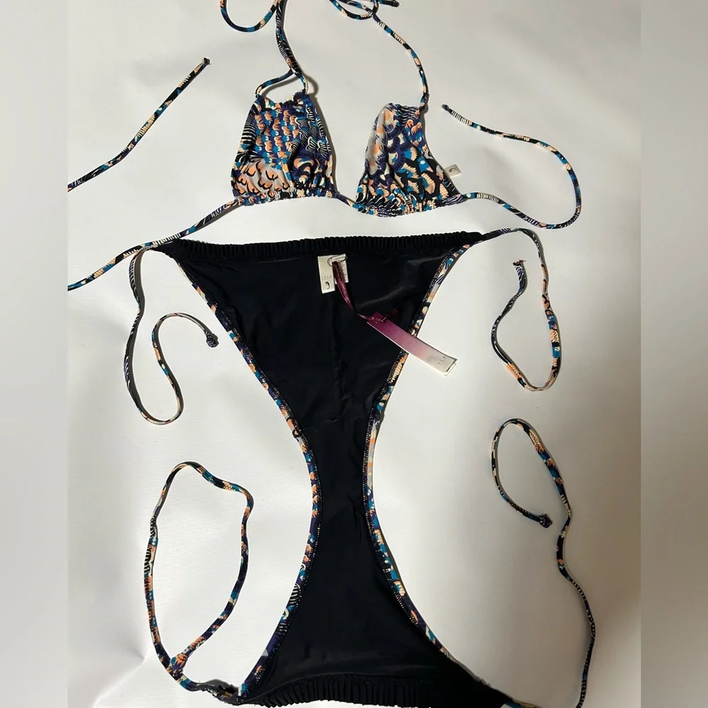 SYLA/The Lolita String Bikini Set - Picture 4 of 9